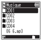 OM SYSTEM WS 882 - Effacement d'un dossier - 1