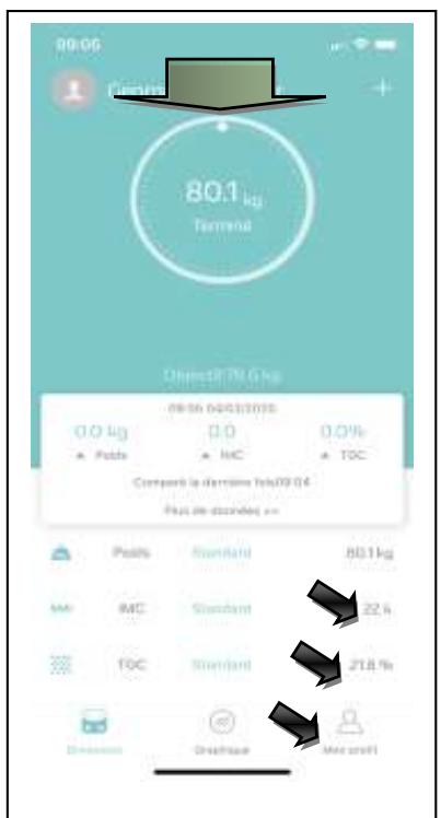 LITTLE BALANCE 8415 8353 8414 8359 8464 - Chapitre 10. Installation et utilisation de l'application Fitdays - 18