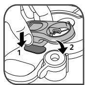 SEB ClipsoMinut P4624850 Perfect Duo Easy - Changement de la pile du minuteur\* - 1