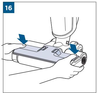 BISSELL CROSSWAVE HF3 CORDLESS 3598 3639 3641 SERIES 3639N - CROSSWAVE® HF3 CORDLESS - 306