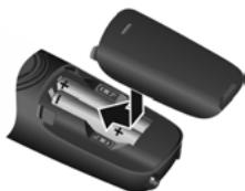 GIGASET A170 - A170A - AL170 - AL170A - A270 - A270A - Insertion des batteries - 3