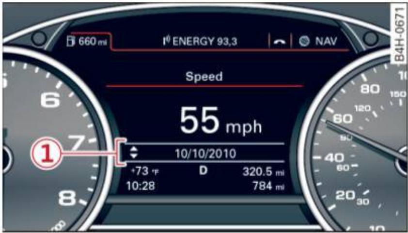 AUDI A8 S8 (2014) - Système d'information pour le conducteur - 2