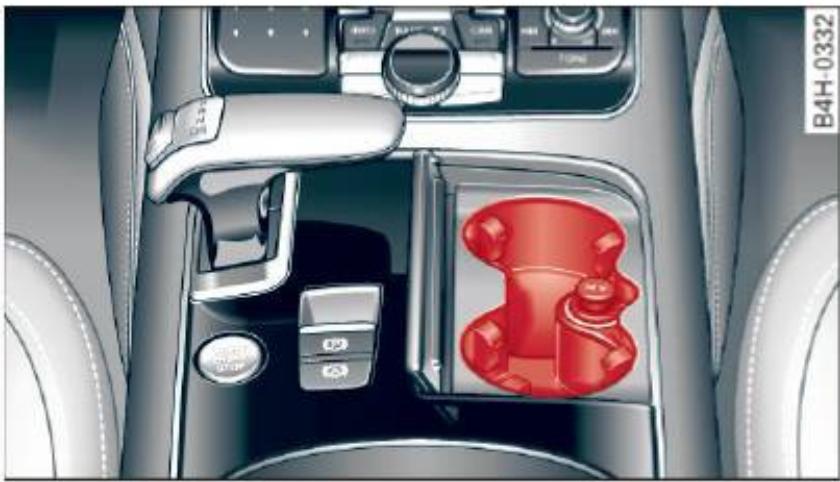 AUDI A8 S8 (2014) - Porte-gobelet - 1