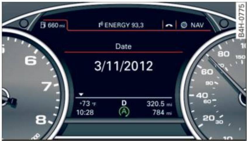 AUDI A8 S8 (2014) - Démarrage et arrêt du moteur - 1