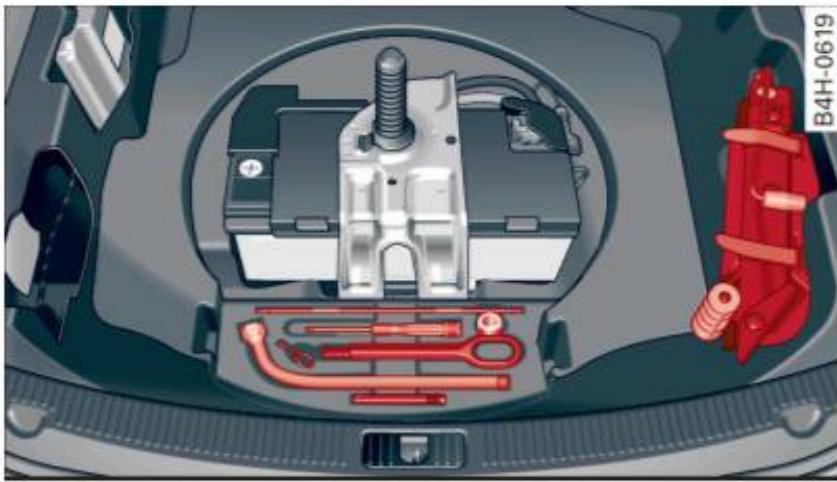 AUDI A8 S8 (2014) - Trousse d'outils et cric du véhicule - 2