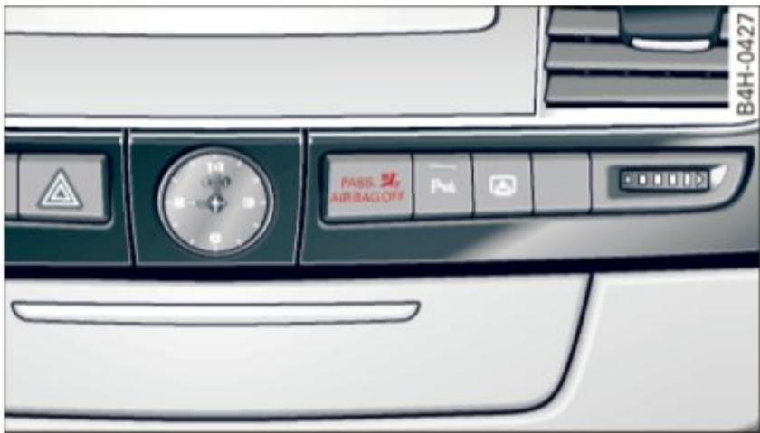 AUDI A8 S8 (2014) - Indicateur PASSENGER AIR BAG OFF - 1