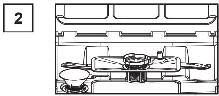 COOKE & LEWIS Lave vaisselle compact - Remplissage du réservoir de sel - 2