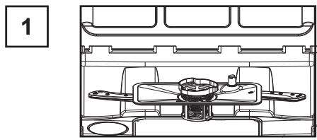 COOKE & LEWIS Lave vaisselle compact - Remplissage du réservoir de sel - 1