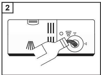 COOKE & LEWIS Lave vaisselle compact - Remplissage du distributeur de liquide de rinçage - 2