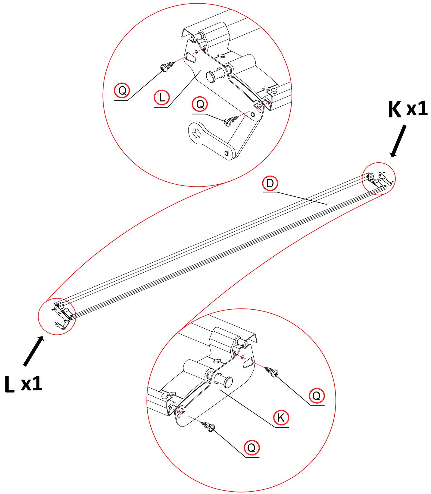 BRICO DEPOT Pergola en aluminium lames orientables - AVERTISSEMENT - 5