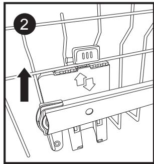 COOKE & LEWIS 5059340794310 - Réglage du panier supérieur - 2