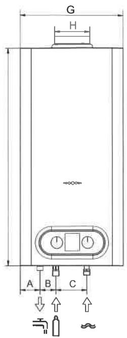 ADDAX NK00111CEAF/ NK00113CEAF/ NK00211CEAF/ NK00213CEAF/ - Dimensions et spécifications - 2