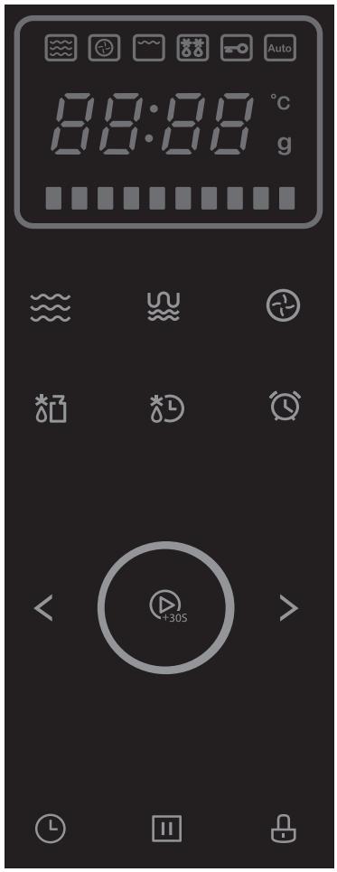 COOKE & LEWIS 5059340213767-CLBIMW34LUKa / 5059340213774-CLBIMW34LEUa - Panel sterowania - 1