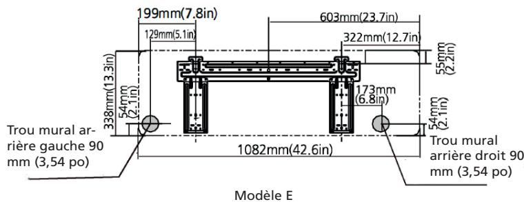 QLIMA SCM45 DUO/MULTI - DIMENSIONS DE LA PLAQUE DE FIXATION - 8