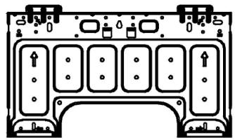QLIMA SCM45 DUO/MULTI - DIMENSIONS DE LA PLAQUE DE FIXATION - 2