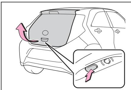 TOYOTA Aygo X - Ouverture/fermeture du hayon - 1