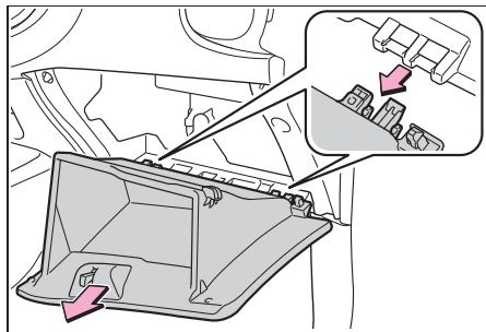 TOYOTA Aygo X - Démontage du filtré de climatisation - 3