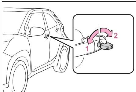 TOYOTA Aygo X - Verrouillage et déverrouillage des portes - 1
