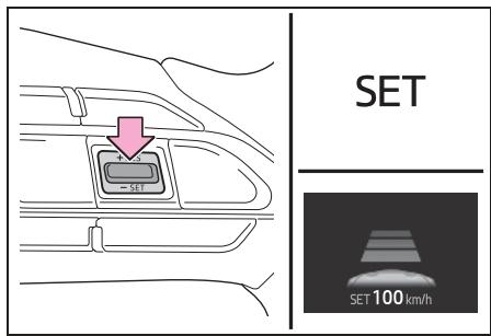 TOYOTA Aygo X - Programmation de la vitesse du vehicule (mode de contrôle de la distance entre vehicules) - 2