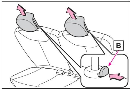TOYOTA Aygo X - Démontage des appuie-tête - 2
