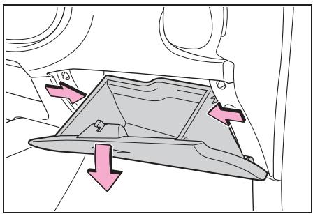 TOYOTA Aygo X - Démontage du filtré de climatisation - 2