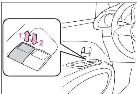 TOYOTA Aygo X - Ouverture et fermeture des vitres electriques - 1