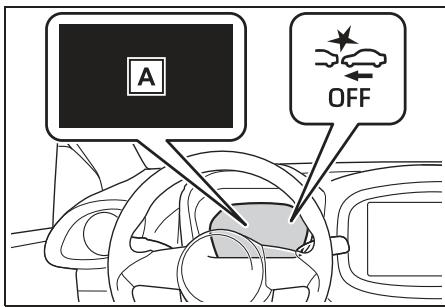 TOYOTA Aygo X - Activation/désactivation du système de sécurité de pré-collision - 1
