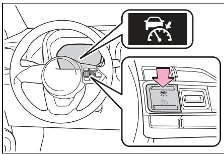 TOYOTA Aygo X - Sélection du mode de régulation à vitesse constante - 1