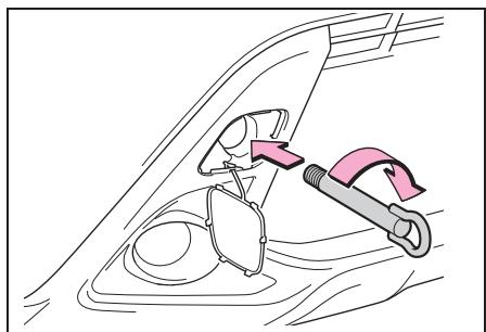 TOYOTA Aygo X - Procedure de remorquaged'urgence - 2
