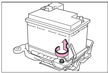 TOYOTA Aygo X - Démontage du porte-batterie - 1