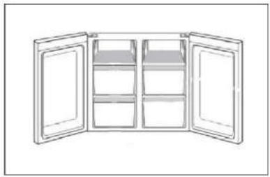 HAIER HCR3818ENMM - HCR3818ENMG - HCR3818EWMM - HCR3818ENPT - HCR3818EWPT - HCR3818ENMD - HCR7818DNMM - HCR7818DWPT - HCR39F19ENPT - HCR39F19EWMM - 2.INSÉREZ LE RÉServoir d'eau - 1