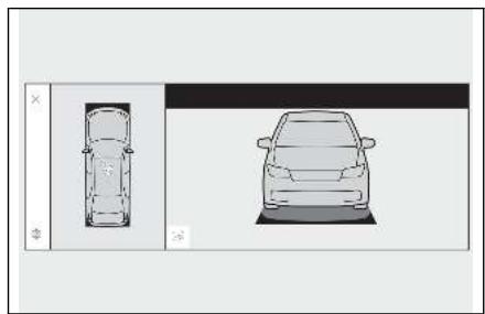 LEXUS LBX AY10 (2023) - Stationnement à l'aide de la fonction de stationnement (en marche avant/arrière) perpendiculaire - 5