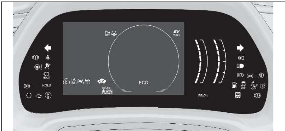 LEXUS LBX AY10 (2023) - Combiné d'instruments - 1