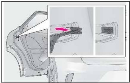 LEXUS LBX AY10 (2023) - Portes autres que la porte du conducteur - 3