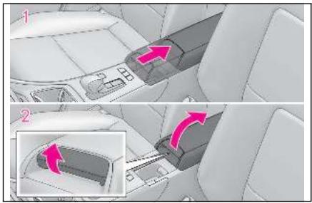 LEXUS LBX AY10 (2023) - Boîtier de console - 1