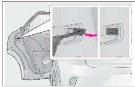 LEXUS LBX AY10 (2023) - Portes autres que la porte du conducteur - 1