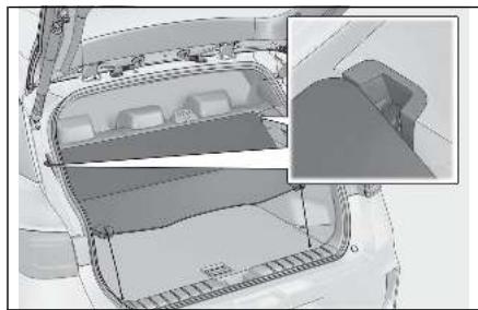 LEXUS LBX AY10 (2023) - Installation du couvre-bagages - 1