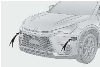LEXUS LBX AY10 (2023) - Pour éviter un dysfonctionnement des capteurs radar - 2