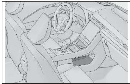 LEXUS LBX AY10 (2023) - Plateau auxiliaire - 1