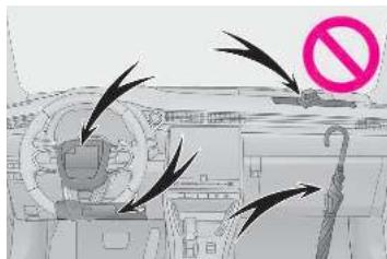 LEXUS LBX AY10 (2023) - Mesures de précaution relatives aux airbags SRS - 5