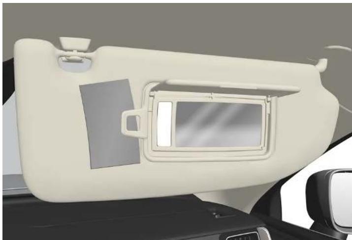 VOLVO S90 Hybride (2024) - Pare-soleil - 1