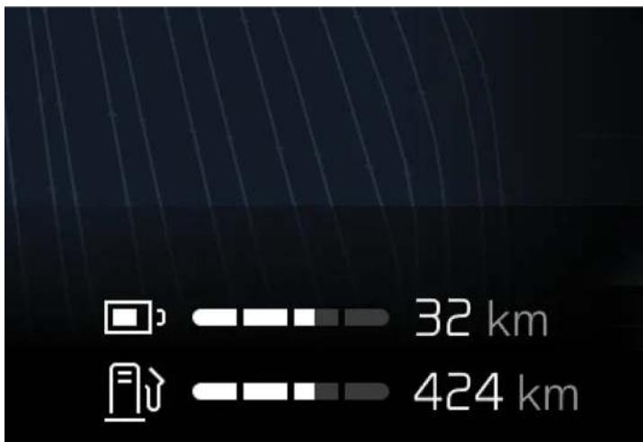 VOLVO S90 Hybride (2024) - Autonomie à l'écran conducteur - 1