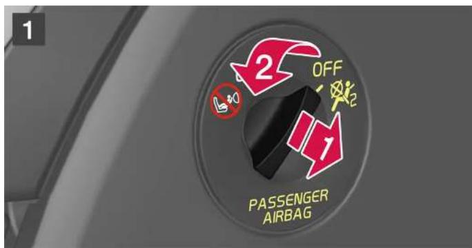 VOLVO S90 Hybride (2024) - Activer le coussin gonflable passager - 1