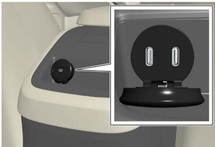 VOLVO S90 Hybride (2024) - Ports USB - 2
