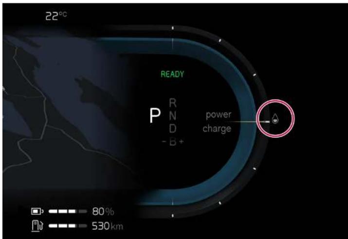 VOLVO S90 Hybride (2024) - Indication à l'écran conducteur - 1