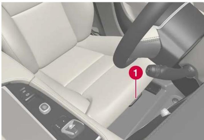 VOLVO S90 Hybride (2024) - Réglage longitudinal manuel du coussin d'assise - 1