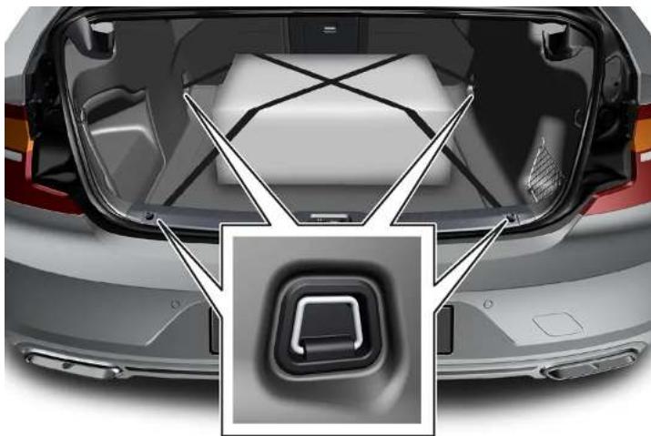 VOLVO S90 Hybride (2024) - Oeillets de retenue de charge - 1