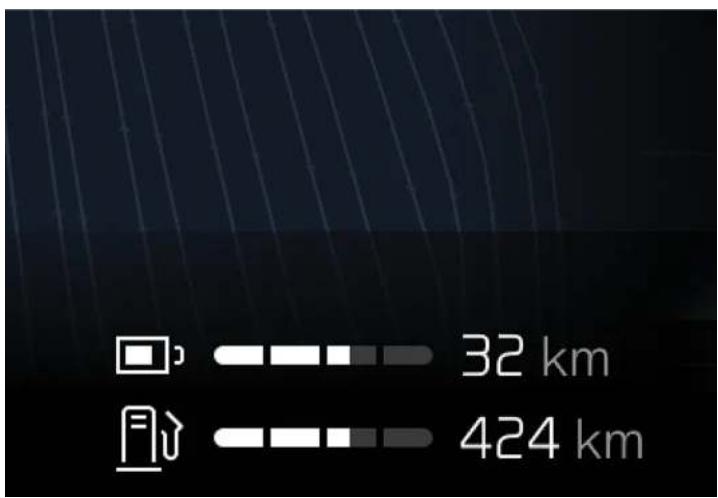 VOLVO S90 Hybride (2024) - Autonomie à l'écran conducteur - 1