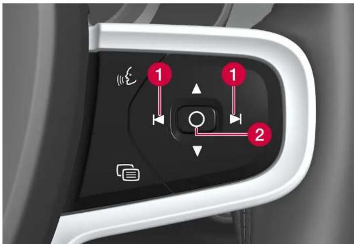VOLVO S90 Hybride (2024) - Gérer les messages - 1
