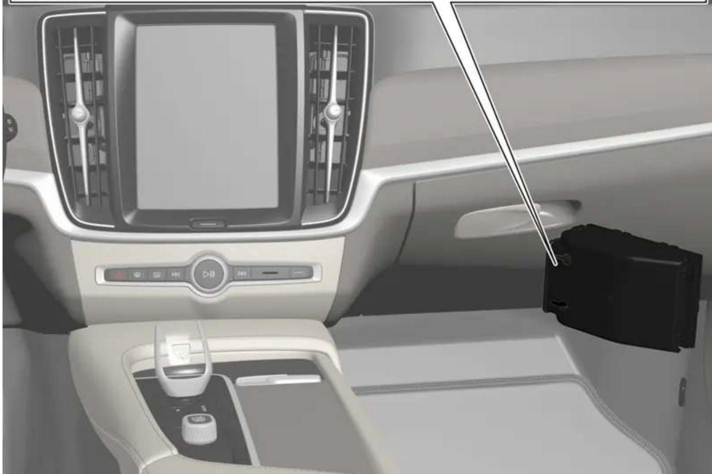 VOLVO S90 Hybride (2024) - Fusibles sous la boîte à gants - 2